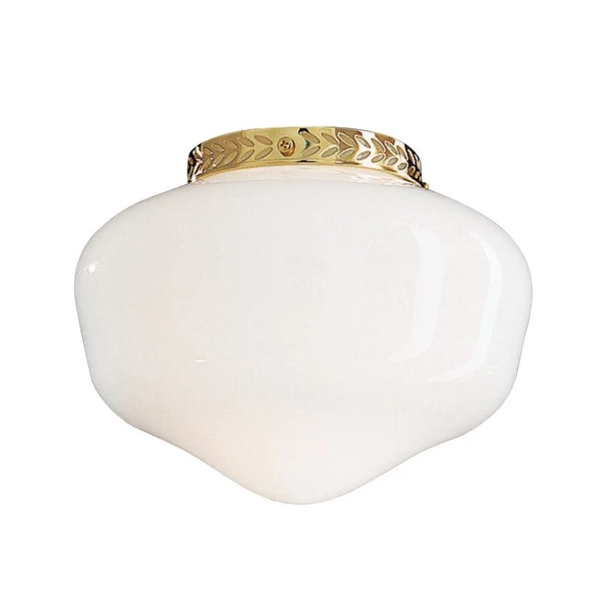 2 1/4" Ceiling Fan Opal Glass Shade