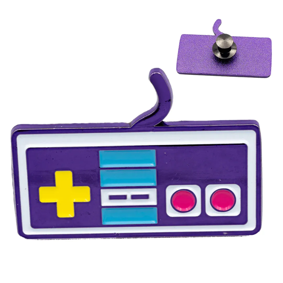 80s Controller Soft Enamel Pin