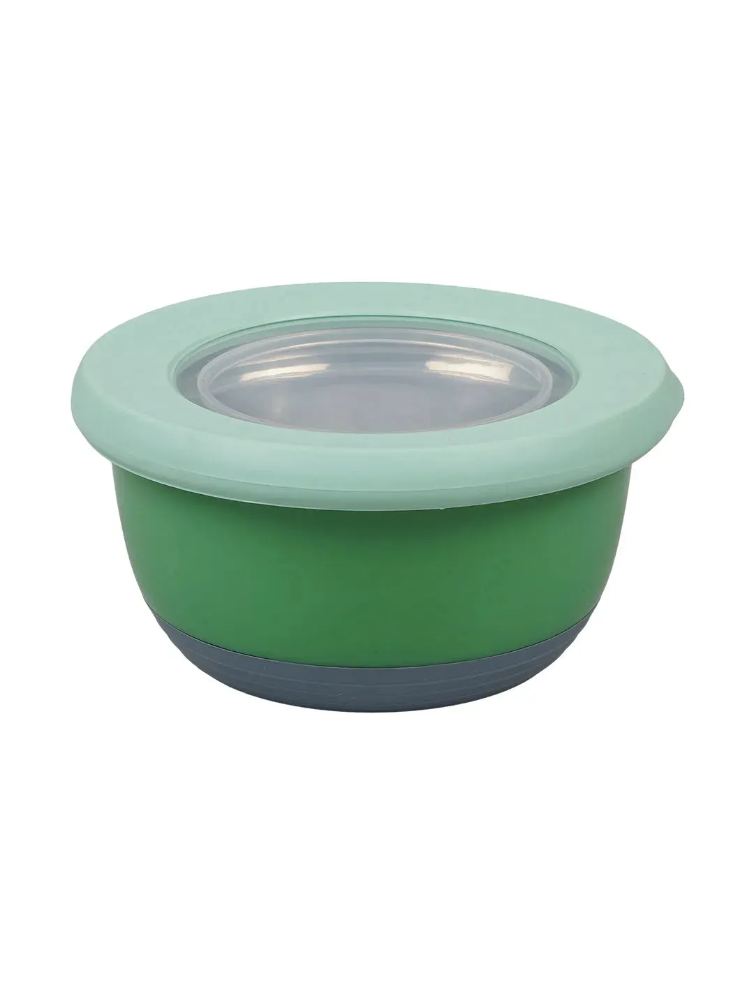 Andres Steel Bowl Lunch With Airtight Lid | 400ml | Set of 2