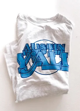 AUSTIN Y'ALL SIDE SLIT TEE