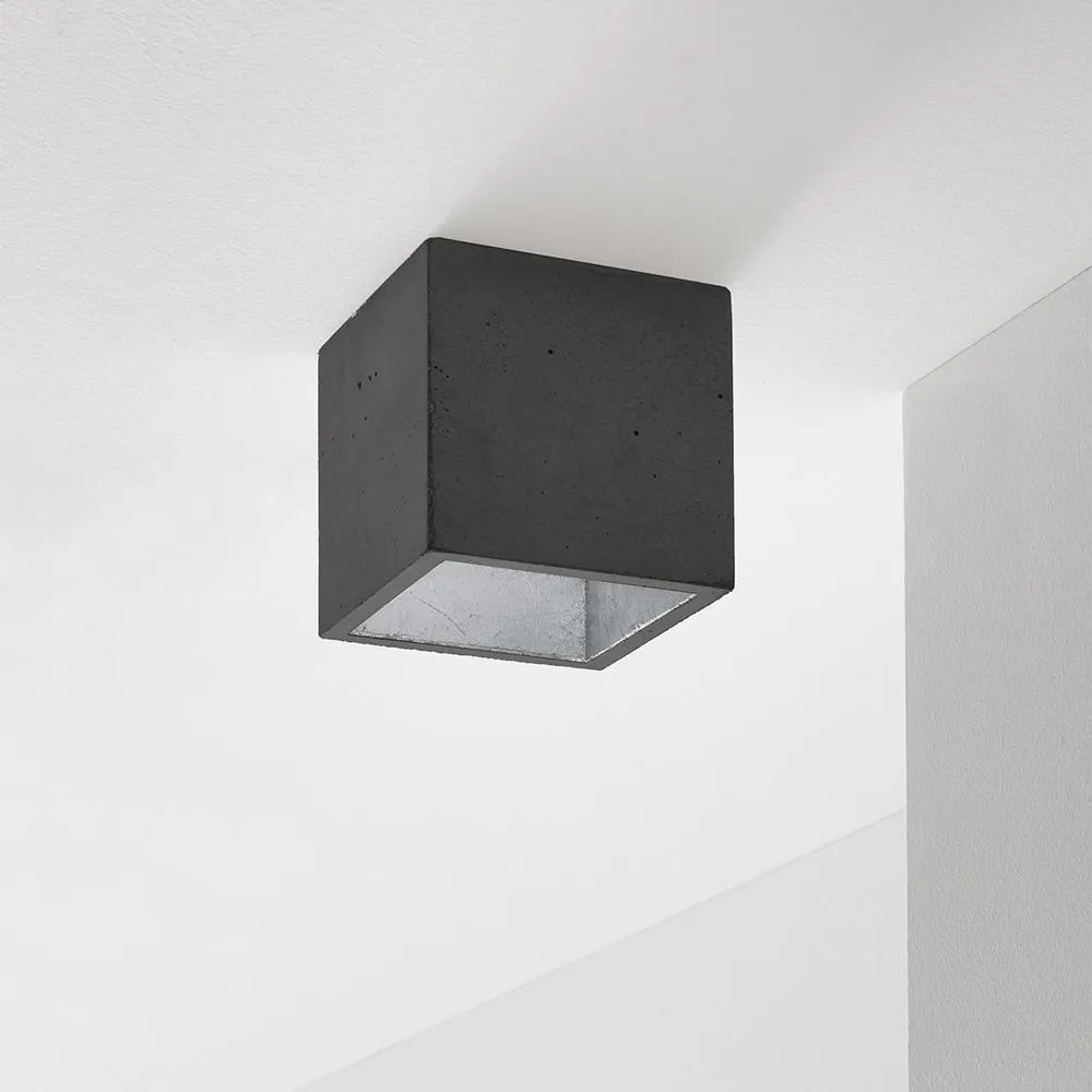 B7 Concrete Ceiling Spot Light - Dark Grey - GANTlights