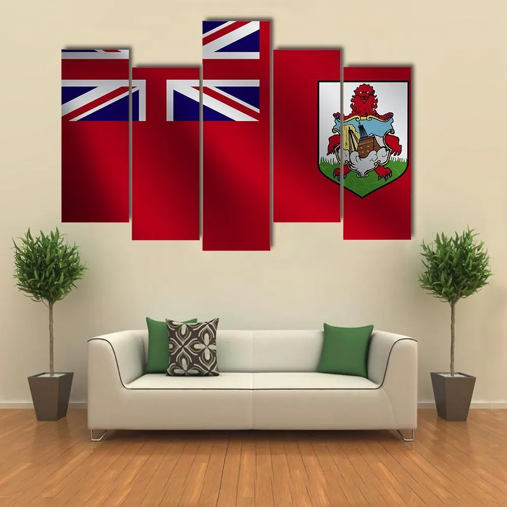 Bermuda Flag Canvas Wall Art