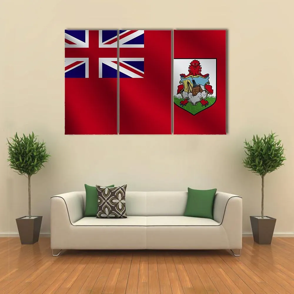 Bermuda Flag Canvas Wall Art