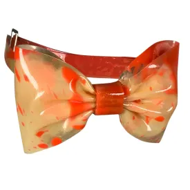 Blood Splatter Print Bow Tie READY TO SHIP