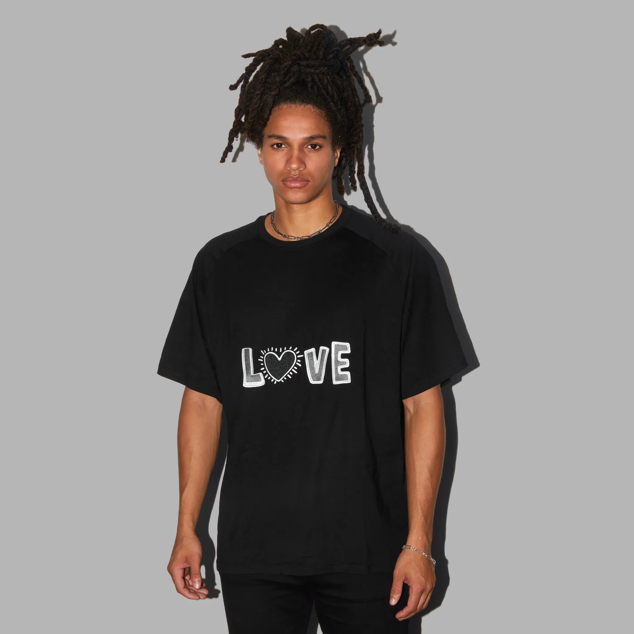 'Blvck x Keith Haring' Love Tee