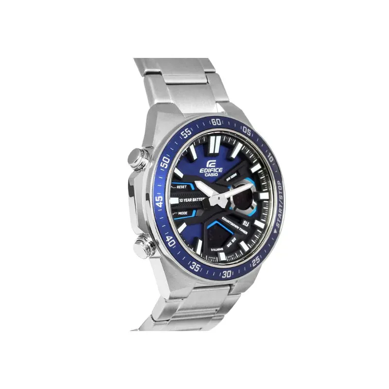 Casio Edifice Analog-Digital Blue Dial Men's Watch | EFV-C110D-2AVDF