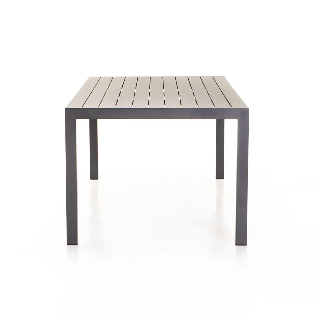 Large 220x100cm Outdoor Table - Durable and Stylish Patio Furniture for Crete