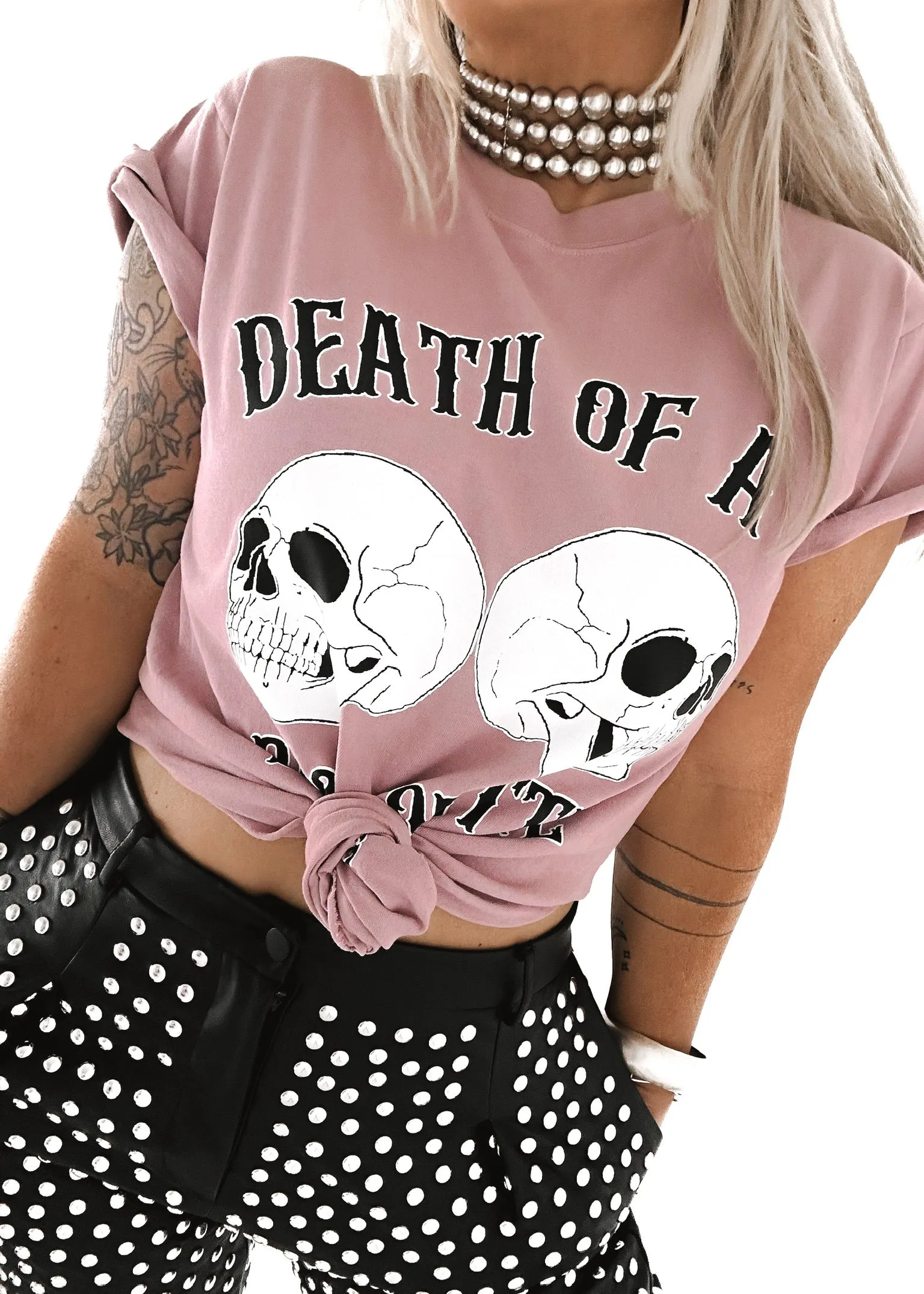 DEATH OF A BACHELORETTE SIDE SLIT TEE