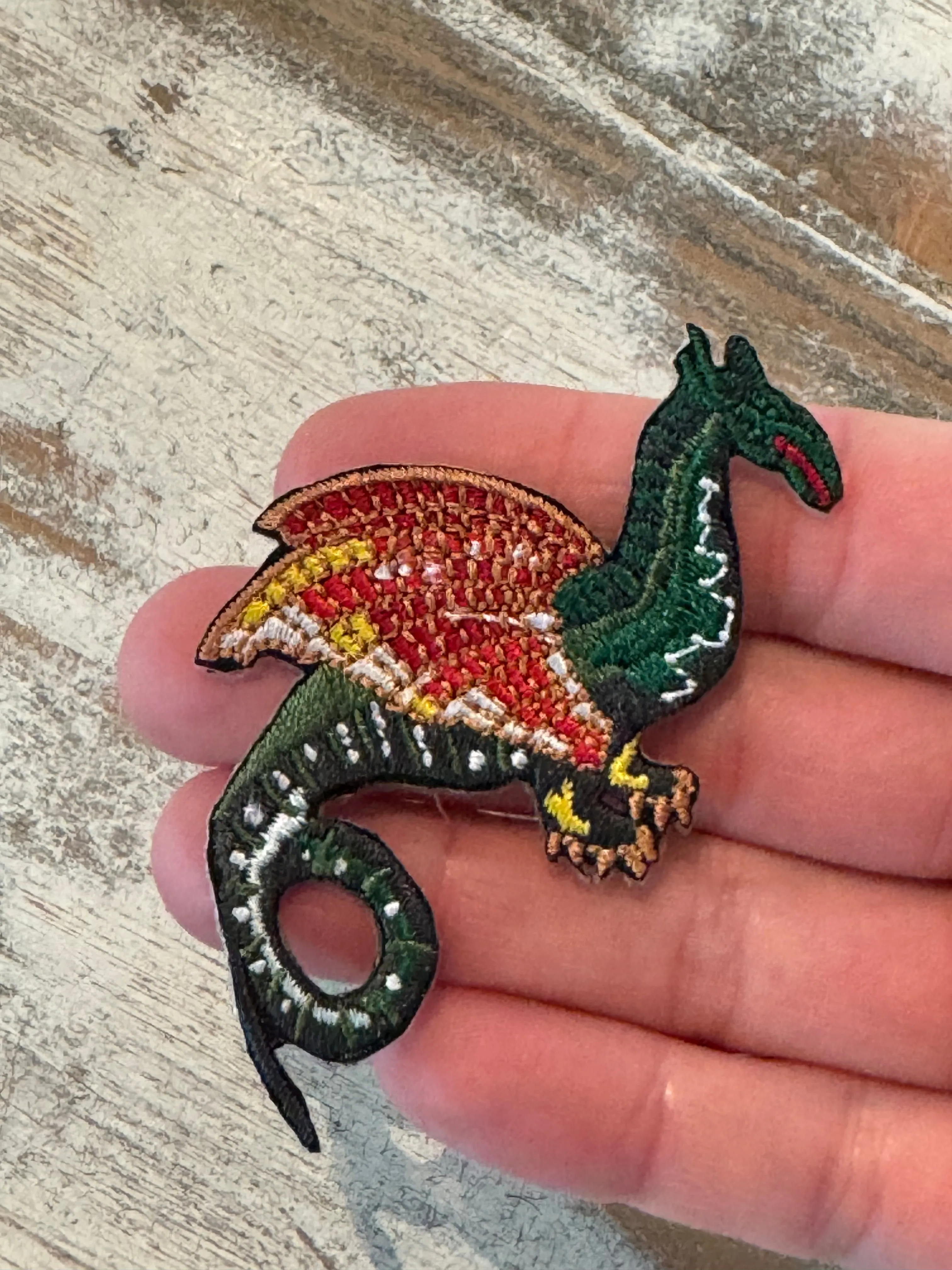 Dragon Iron On Patch