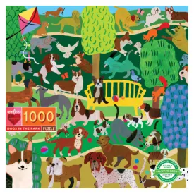 Eeboo Piece & Love Puzzles - Dogs In the Park