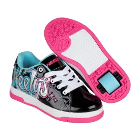 Heelys Split Black / Neon Pink / Multi