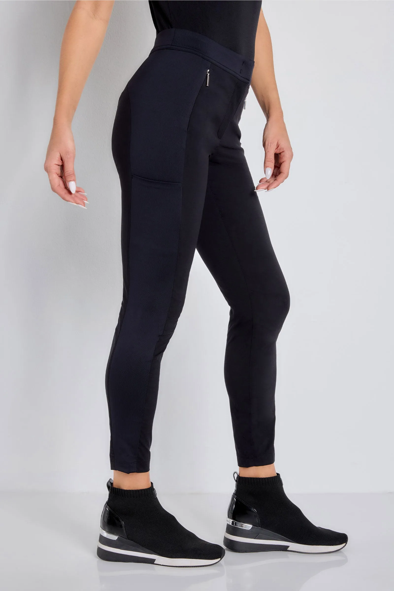 Ipant Hybrid Zip Front Slim Fit Pant