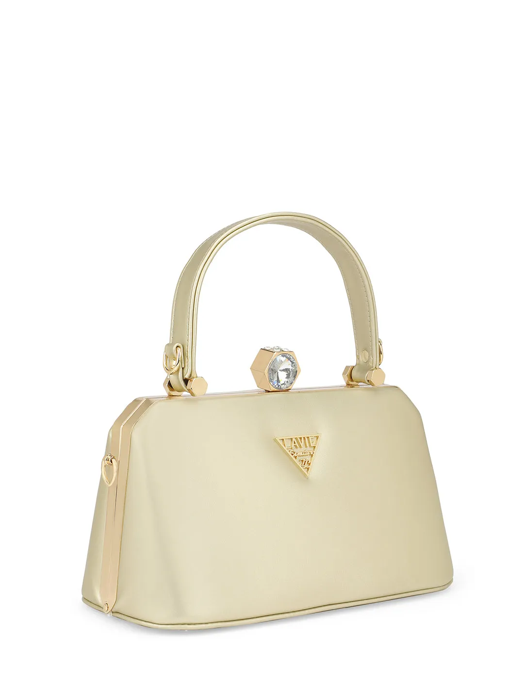 Lavie Signature Gaum Gold Large Women's Frame Bag