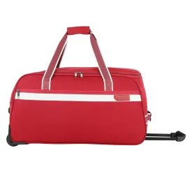 Lavie Sport size 62 cms Tropic Wheel Duffle Bag | Red