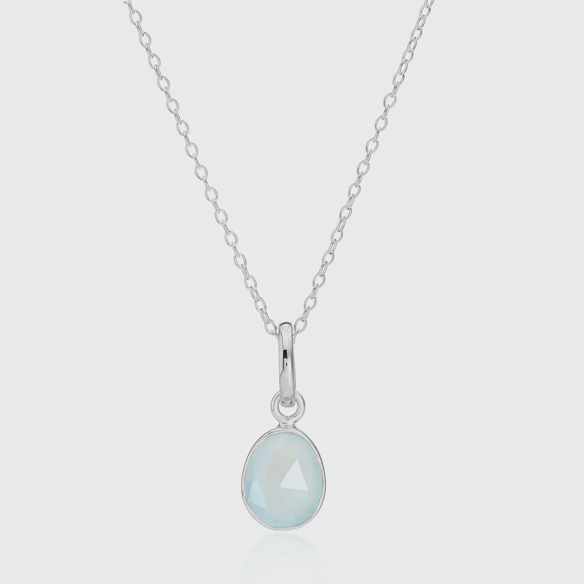 Manhattan Silver & Blue Topaz Interchangeable Gemstone Drops