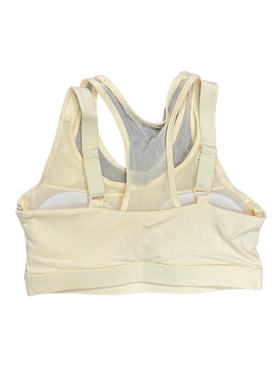 Mono B GREEN Mesh Overlay Sports Bra AT8084