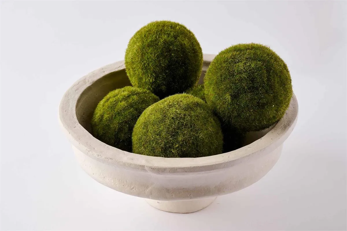 Mudpie Faux Forest Moss Decorative Balls