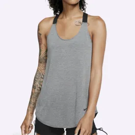 Nike - Dri-FIT Women's Training Tank - Dark Grey/Heather/Black/Black