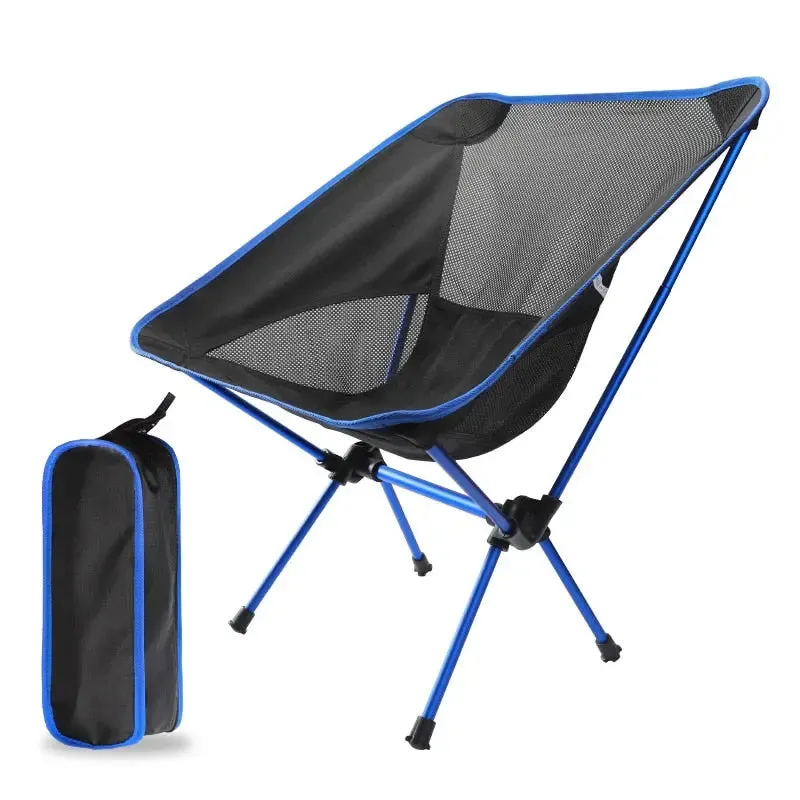 Portable Folding Beach Moon Chair  - Outdoor Camping Chairs