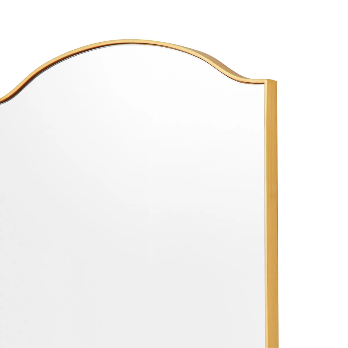 Raye Mirror (Brass)