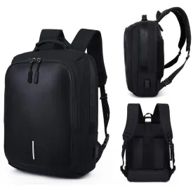 Swiss Style Anti-Theft Backpack with USB Charging