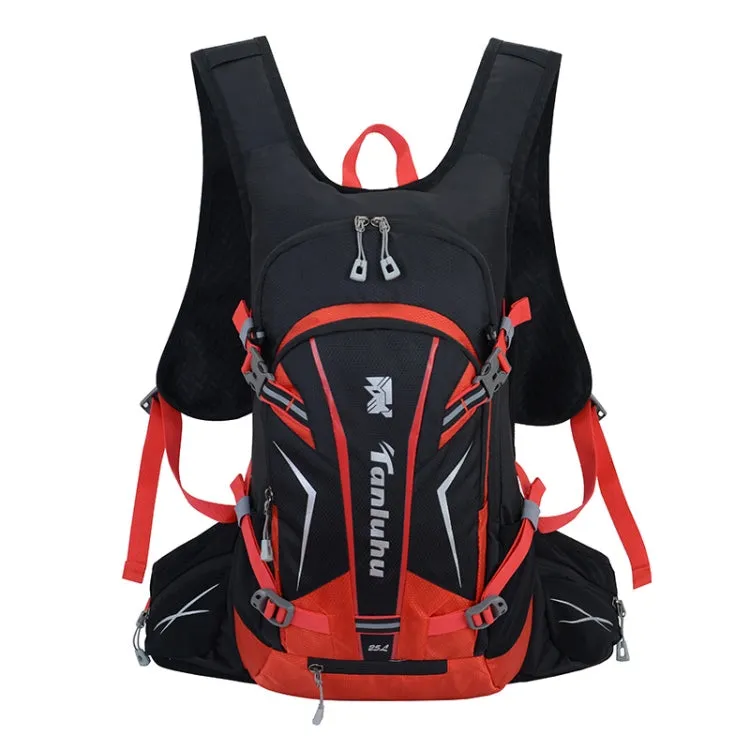 Tanluhu Outdoor Mountaineering Waterproof Breathable Cycling Backpack(Red)