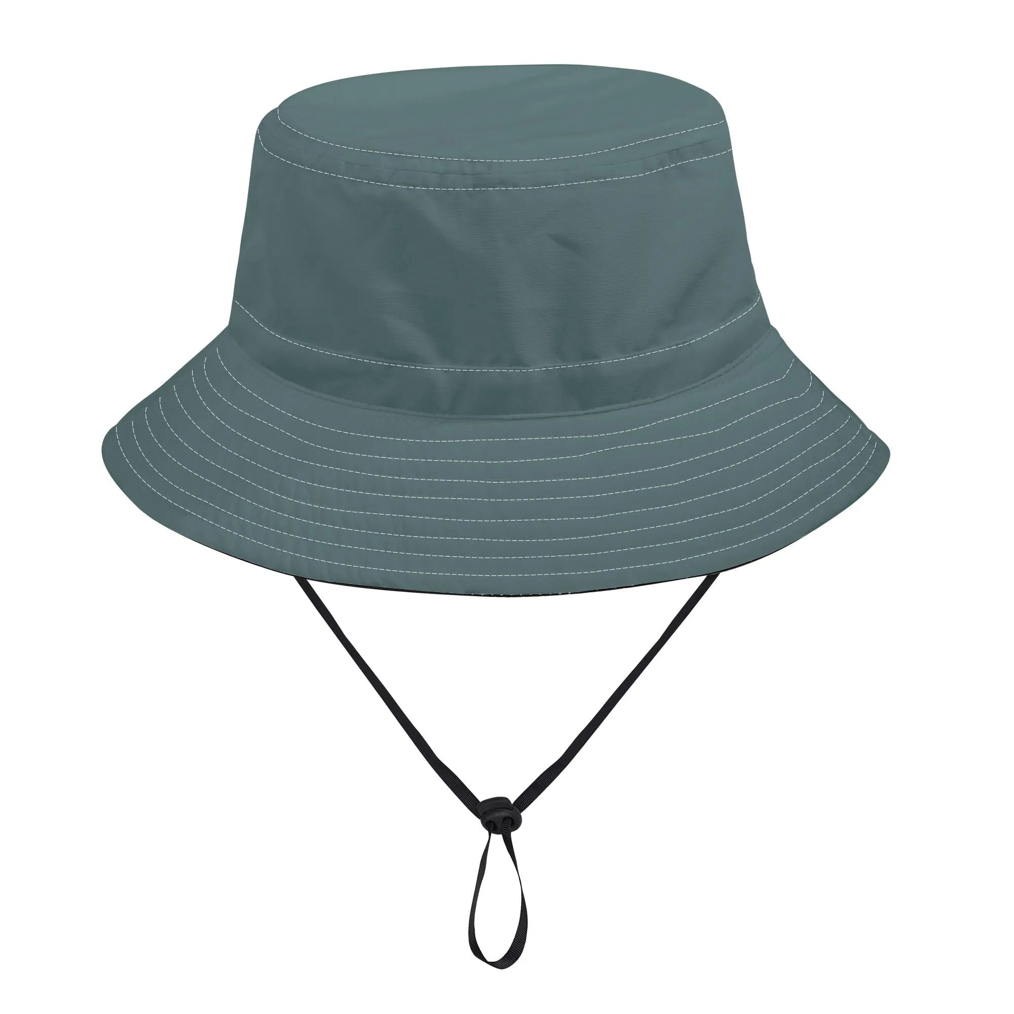 Vampire Art Grunge Unisex Bucket Fisherman's Hat - Essentials Dusty Teal with Adjustable String