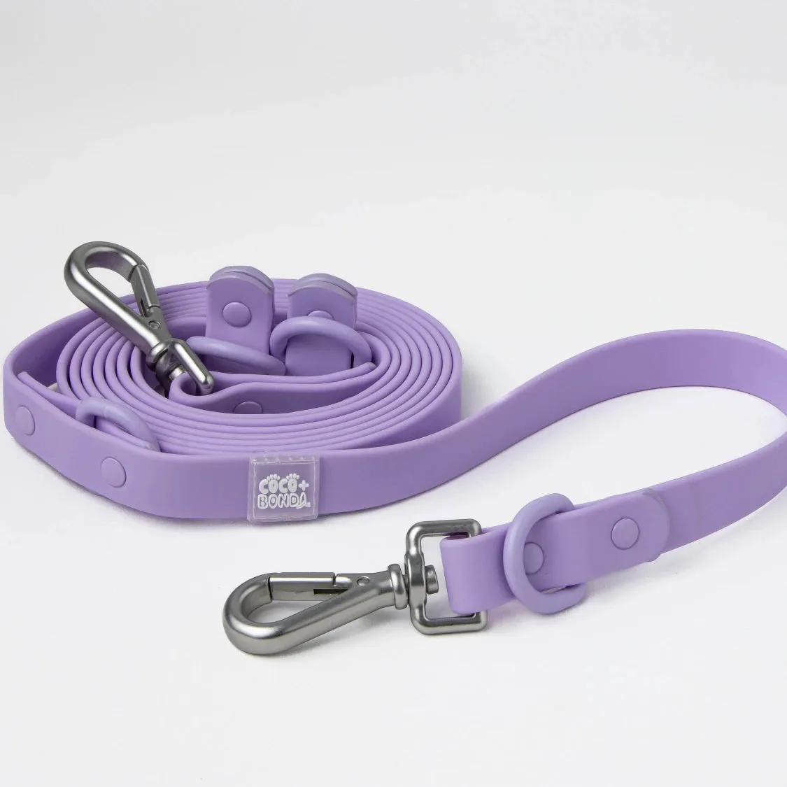 Waterproof Hands-Free Dog Leash in Purple