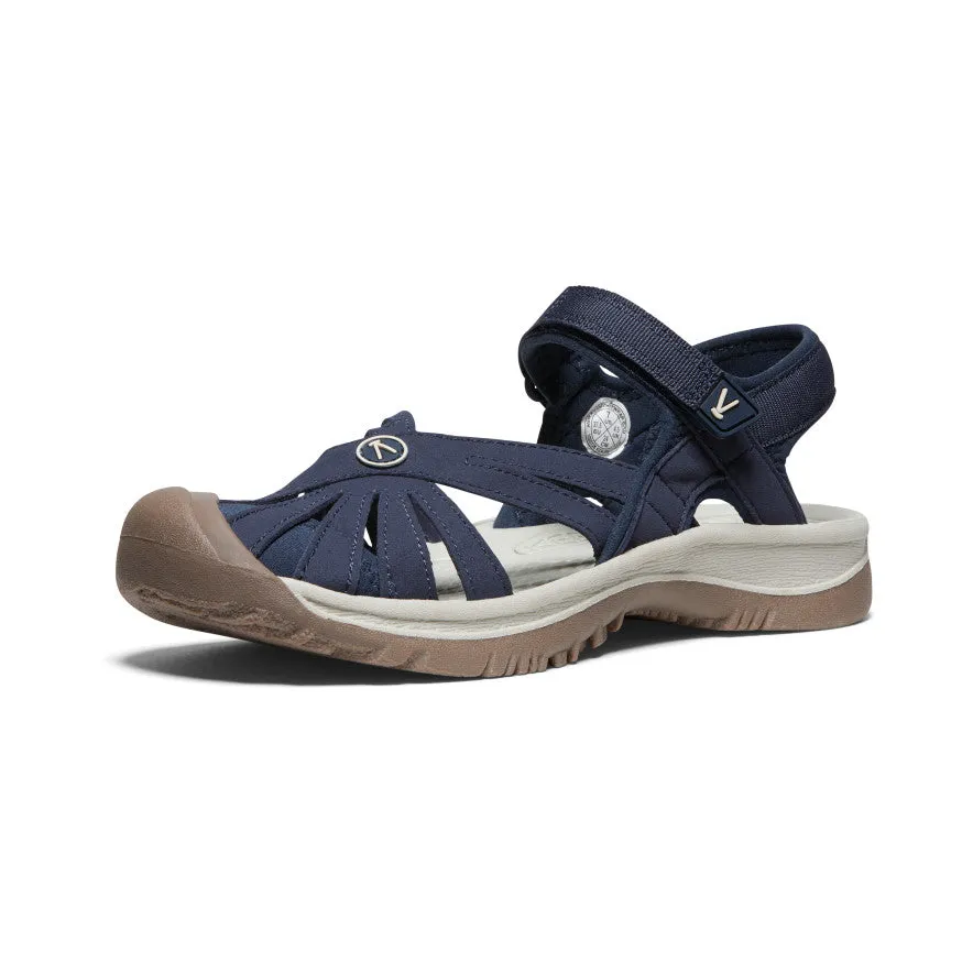 Women's Rose Sandal  |  Navy